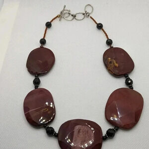 Mookaite  necklace